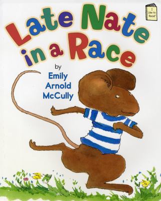 Late Nate in a Race 0823424219 Book Cover