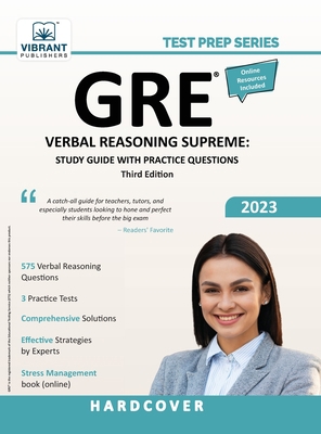 GRE Verbal Reasoning Supreme: Study Guide with ... 1636511465 Book Cover