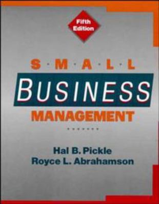Small Business Management B000MBT77O Book Cover
