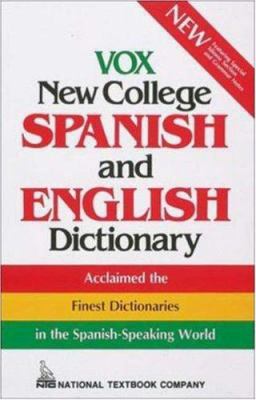 Vox New College Spanish and English Dictionary 0844279986 Book Cover