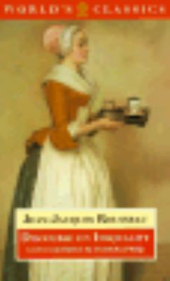Discourse on the Origin of Inequality 0192829475 Book Cover