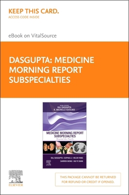 Medicine Morning Report Subspecialties - Elsevi... 0323831400 Book Cover