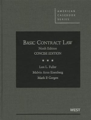 Basic Contract Law, Concise 9th 0314200347 Book Cover