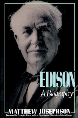 Edison: A Biography 0471548065 Book Cover