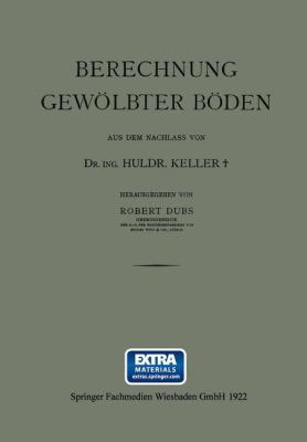 Berechnung Gewölbter Böden [German] 3663156389 Book Cover