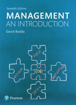Management: An Introduction 1292088591 Book Cover