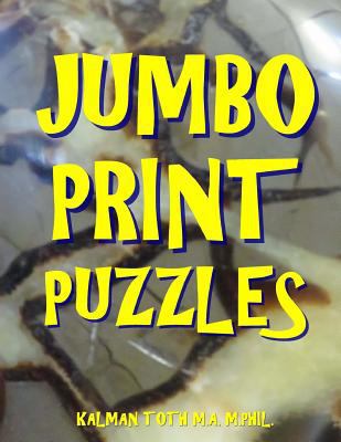 Jumbo Print Puzzles: 111 Large Print Word Searc... 1548757543 Book Cover