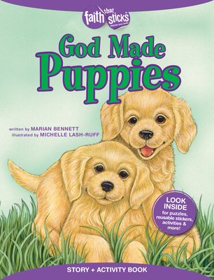 God Made Puppies Story + Activity Book 1414398263 Book Cover