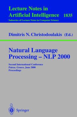 Natural Language Processing - Nlp 2000: Second ... 3540676058 Book Cover
