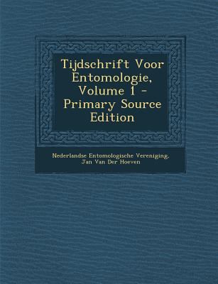 Tijdschrift Voor Entomologie, Volume 1 [Dutch] 1289967466 Book Cover