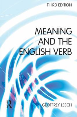 Meaning and the English Verb 113883694X Book Cover