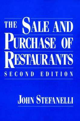 The Sale and Purchase of Restaurants 0471512095 Book Cover