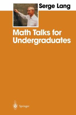 Math Talks for Undergraduates B003F8HDUO Book Cover