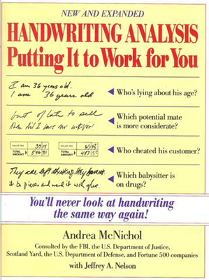 Handwriting Analysis: Putting It to Work for You 0809235668 Book Cover