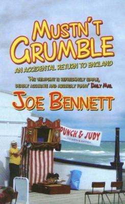Mustn't Grumble [Large Print] 1846176662 Book Cover