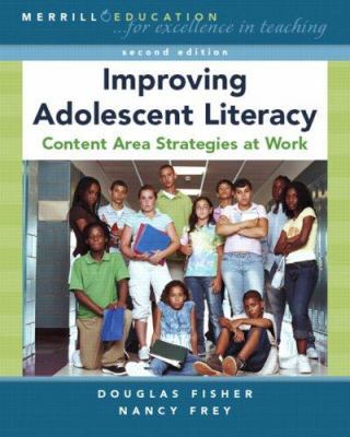 Improving Adolescent Literacy: Content Area Str... 0132368765 Book Cover