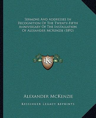 Sermons And Addresses In Recognition Of The Twe... 1165750600 Book Cover