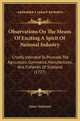 Observations On The Means Of Exciting A Spirit ... 1169359833 Book Cover