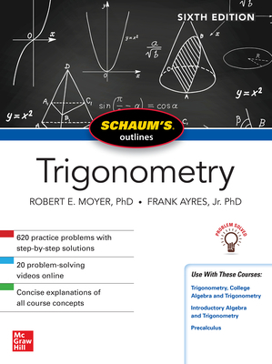 Schaum's Outline of Trigonometry, Sixth Edition 1260011488 Book Cover