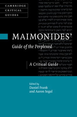 Maimonides' Guide of the Perplexed 1108480519 Book Cover