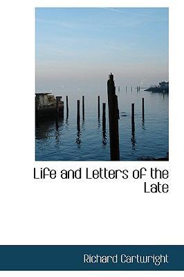 Life and Letters of the Late 1110868138 Book Cover