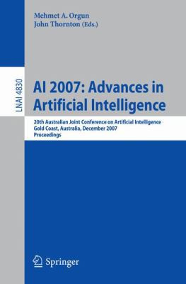 AI 2007: Advances in Artificial Intelligence 3540769269 Book Cover