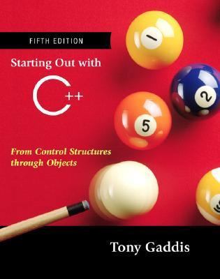Starting Out with C++: From Control Structures ... 0321409396 Book Cover