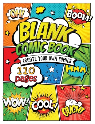 Blank Comic Book: Draw Your own Comics And Crea... 1998058255 Book Cover