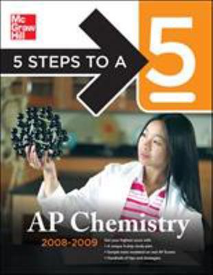 5 Steps to a 5 AP Chemistry 0071488553 Book Cover
