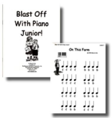 Mayron Cole Piano Method Blast off with Piano JUNIOR Student Book : 5-Lesson Try Piano Short Course
