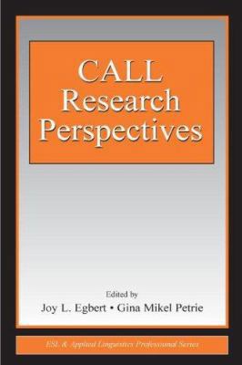 CALL Research Perspectives 0805851372 Book Cover