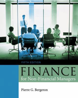 Finance for Non Finan Managers 0176104070 Book Cover