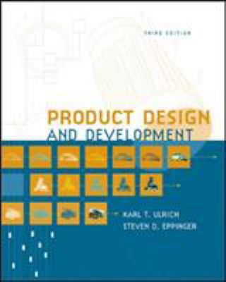 Product Design and Development 0071232737 Book Cover
