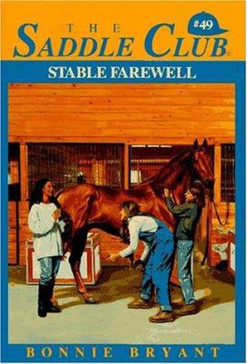 Stable Farewell (The Saddle Club #49) 055348267X Book Cover