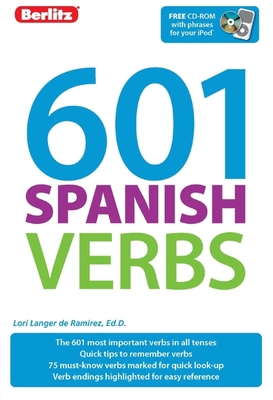 601 Spanish Verbs (601 Verbs) 9812686436 Book Cover