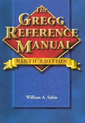 The Gregg Reference Manual 0072935162 Book Cover