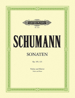 Violin Sonatas Nos. 1 and 2: Opp. 105, 121 B00008D2NL Book Cover