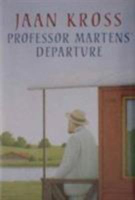 Professor Martens' Departure 0002713845 Book Cover