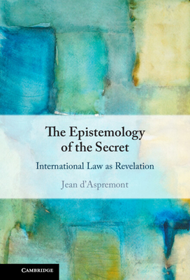 The Epistemology of the Secret 1009597752 Book Cover