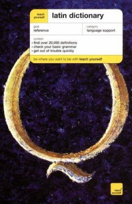 Latin Dictionary 007143464X Book Cover