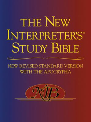 Paperback ed. New Interpreter's Study Bible, NR... 0687647339 Book Cover