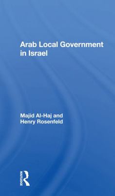 Arab Local Government in Israel 0367163004 Book Cover