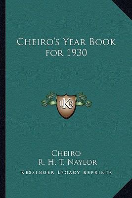 Cheiro's Year Book for 1930 1162735295 Book Cover