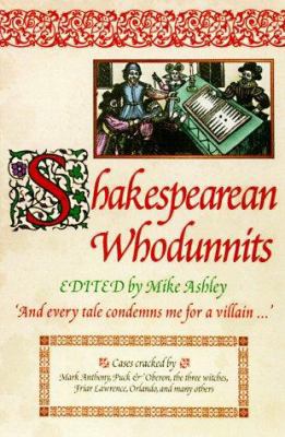 Shakespearean Whodunnits 0786704829 Book Cover