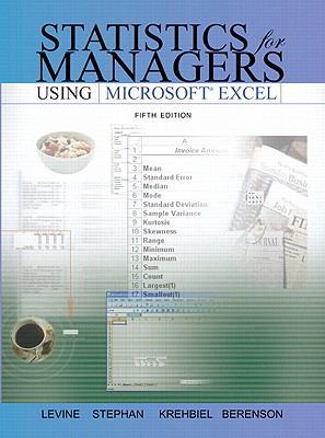 Statistics for Managers Using Excel and Student... 0132364042 Book Cover