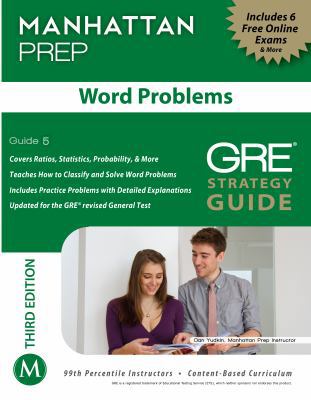 Word Problems GRE Strategy Guide 1935707973 Book Cover