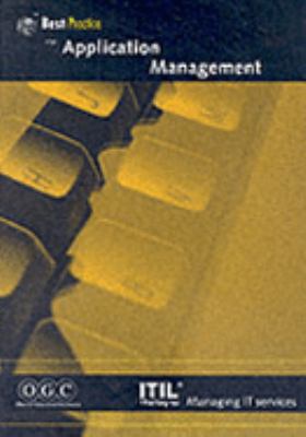 Applications Management: Itil (It Infrastructur... 0113308663 Book Cover