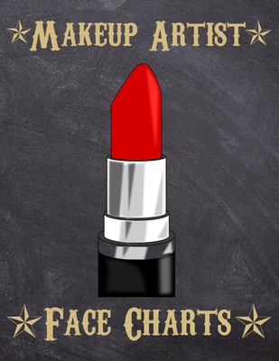 Makeup Artist Face Charts: Makeup cards to pain... 1704904668 Book Cover