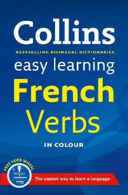Easy Learning French Verbs: With French Verb Wh... 0007369743 Book Cover
