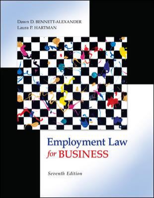 Employment Law for Business 0073524964 Book Cover
